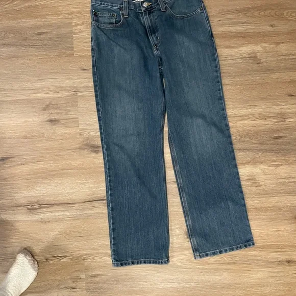 Carhartt Men's Dark Blue Straight Jeans - Picture 2 of 3